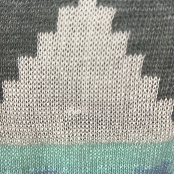 Say What medium native inspired print open cardigan hoodie - Picture 7 of 7